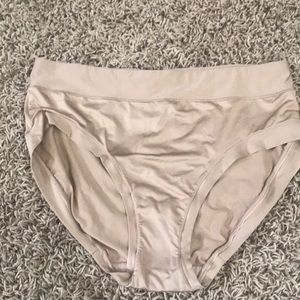 Warner’s silky nude panties